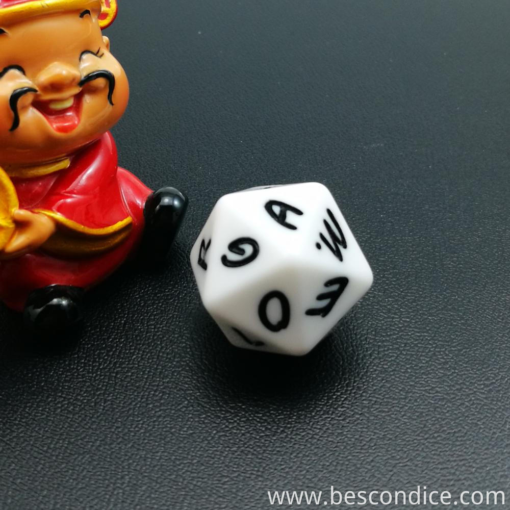 Alphabet Dice 20 Faces A T Uppercase 2 Alphabet Dice 20 Faces A T Uppercase 2